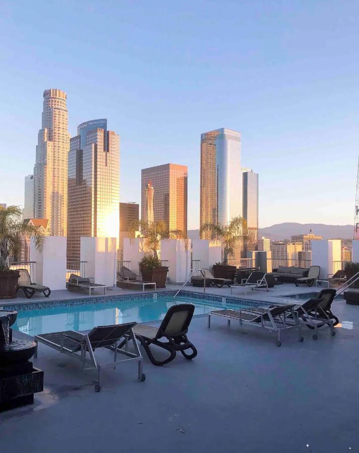 Huge Downtown La Loft With Rooftop Pool & Jacuzzi Los Angeles Exterior foto