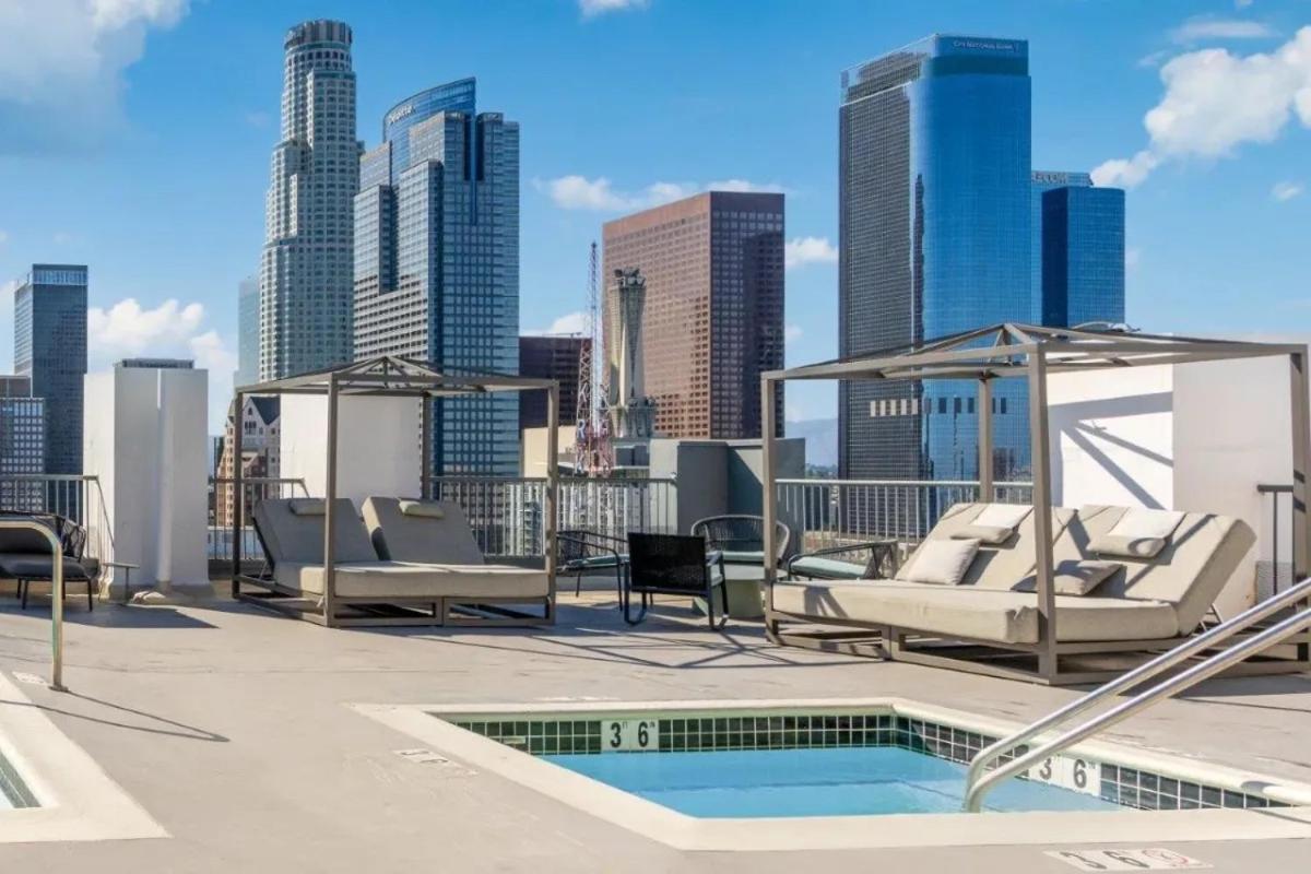Huge Downtown La Loft With Rooftop Pool & Jacuzzi Los Angeles Exterior foto